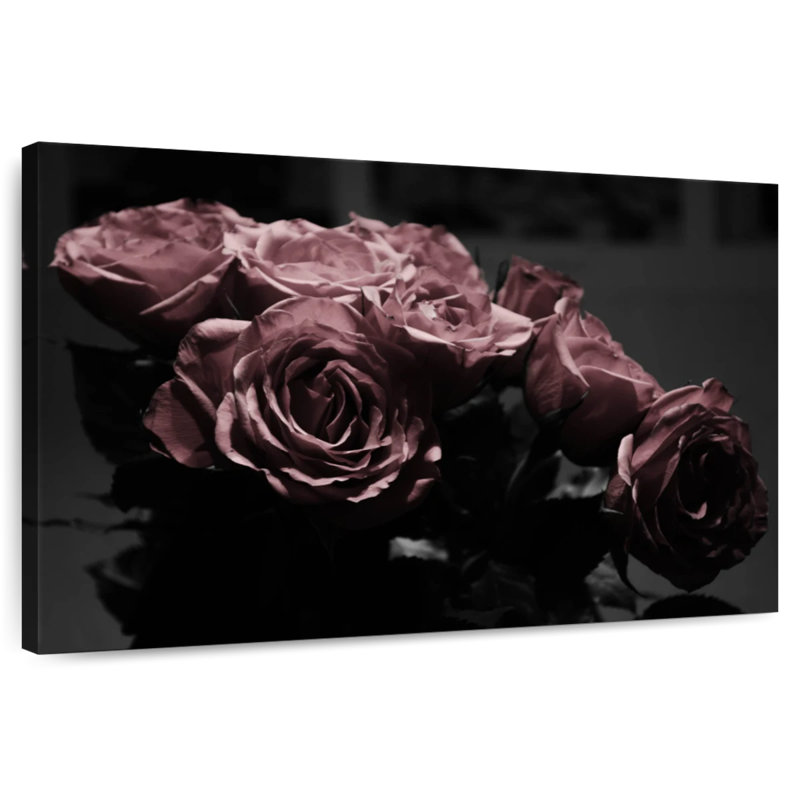 Harnek Melancholic Roses, 34" H x 51" W