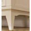 Meuble télé en bois massif crème-106259393