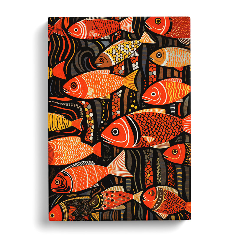 Fish No.4 - Print, 50cm H x 35cm W x 3cm D