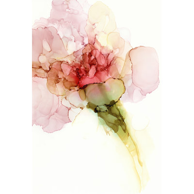 Flower Passion II by Jennifer Goldberger - Painting Print