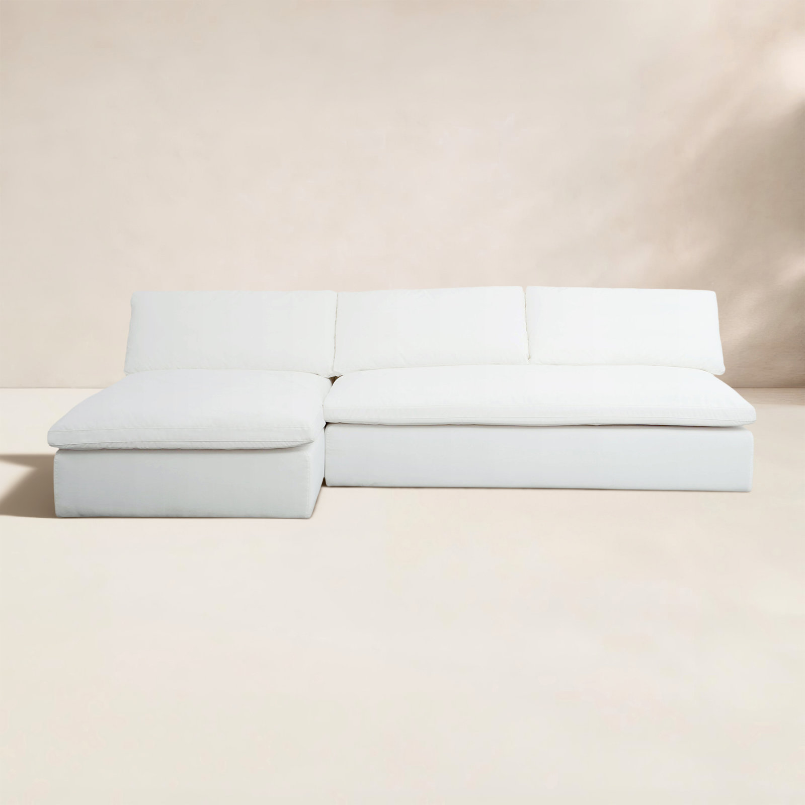 Wilkie Outdoor Modular 2 Piece, White