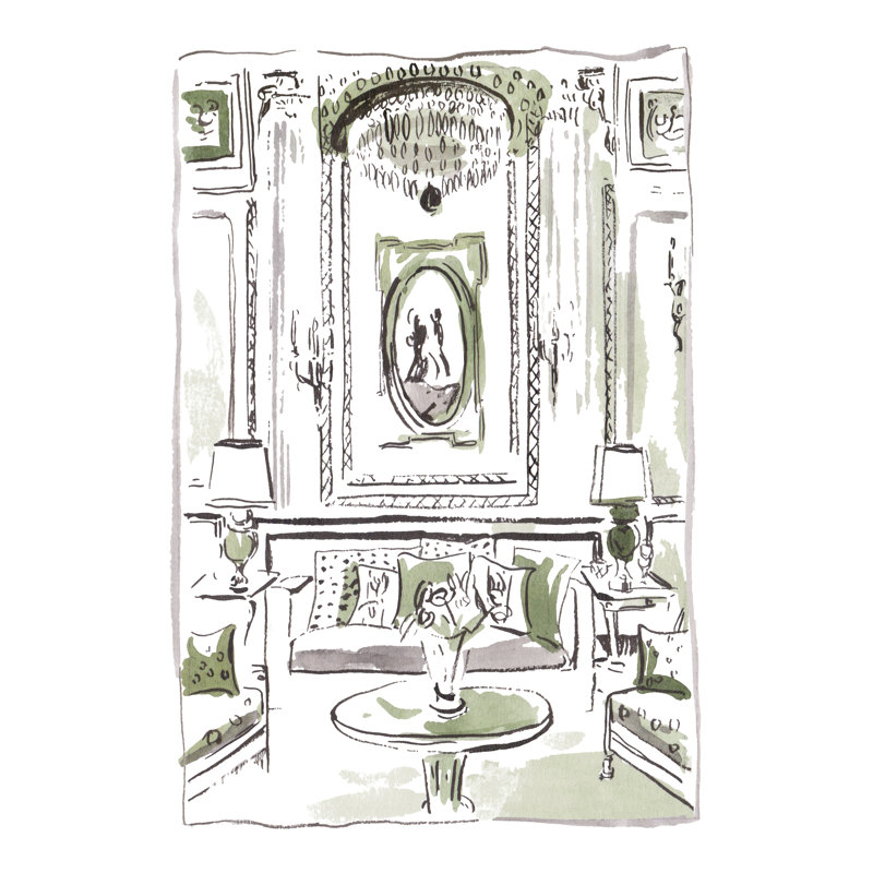 The Vintage Room III by Melissa Wang - Wrapped Canvas Art Prints, 91cm H x 61cm W