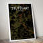 Stuttgart City Map - No Frame Print-59033697