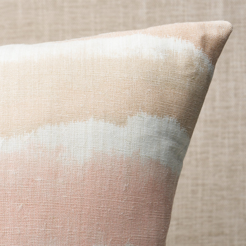 Chandler Linen Square Pillow Cover & Insert, 22"H x 22"W