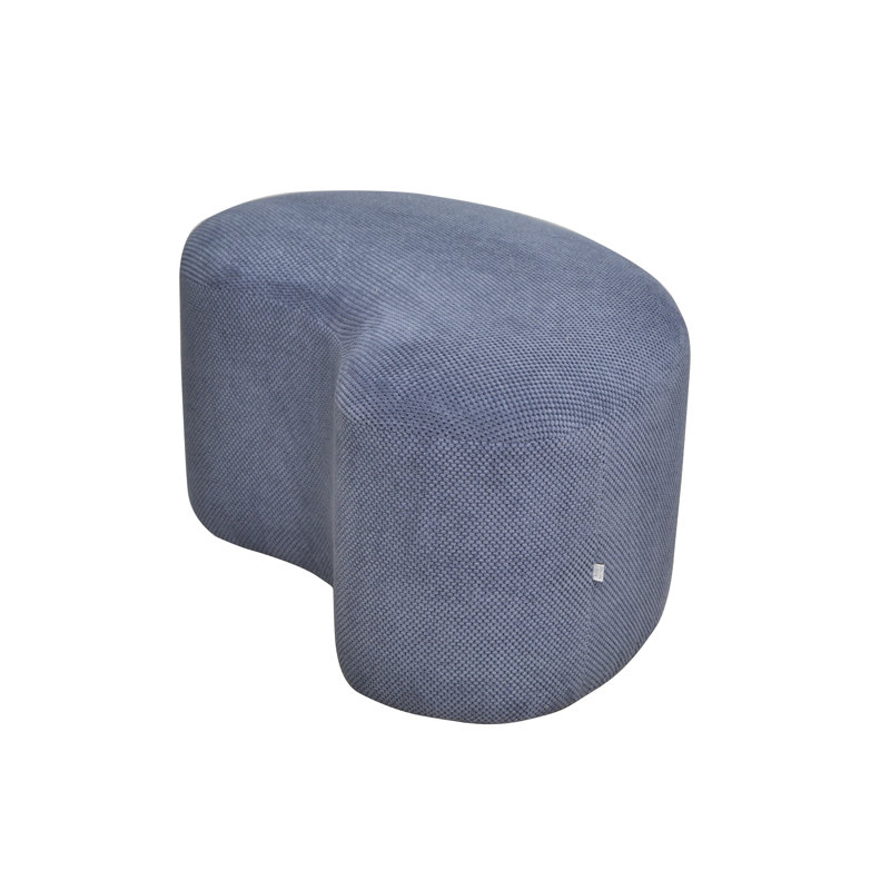 Figi 85cm Wide Novelty Cocktail Ottoman, Blue