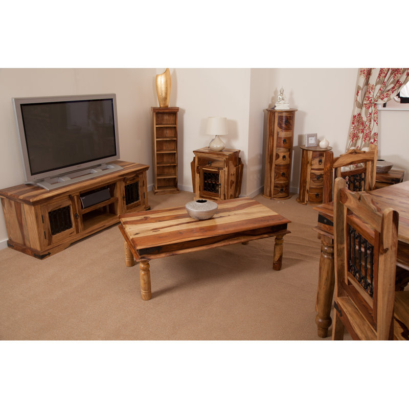 Belcher Solid Wood Four Leg Coffee Table, H40 x L110 x W60cm