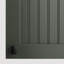 Bouton de meuble rectangulaire noir mat Grayson de 1 1/4 po de longueur-34010391