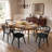 Mayani Contemporary Solid Wood Dining Chair
