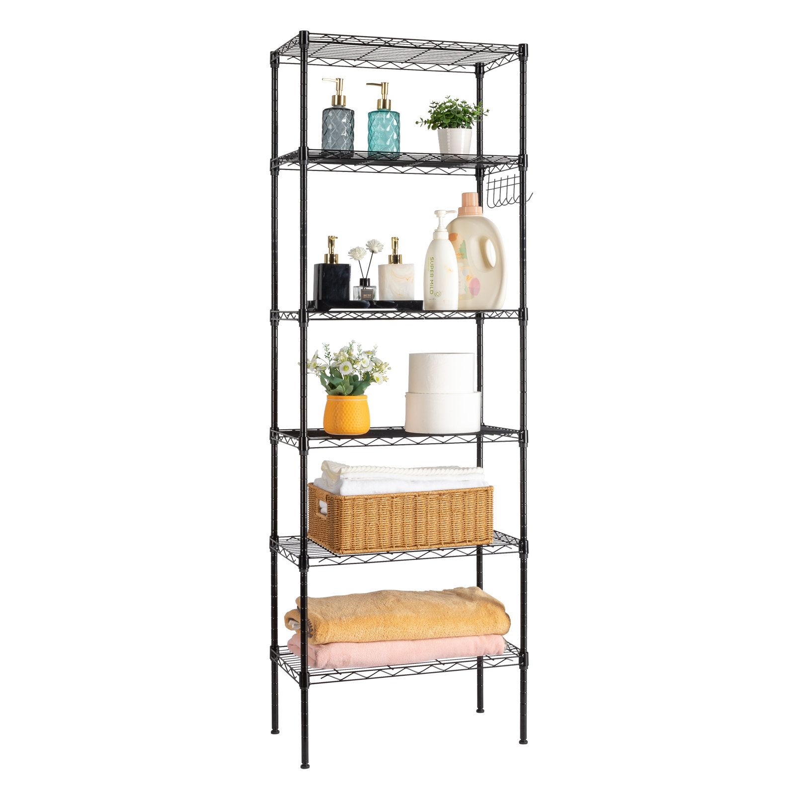 Rebrilliant Mayble 21.25'' W Steel Height -Adjustable Shelving Unit ...