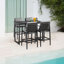 Tabouret de comptoir et de bar avec coussin Gerri-66603316
