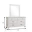 Commode transitionnelle 61 ", gris vieilli