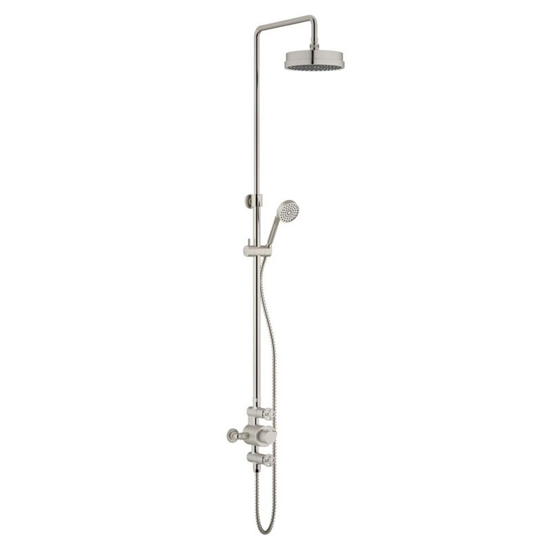 Robin Exposed Valve Shower Pack - Brushed Gold, Brushed Nickel