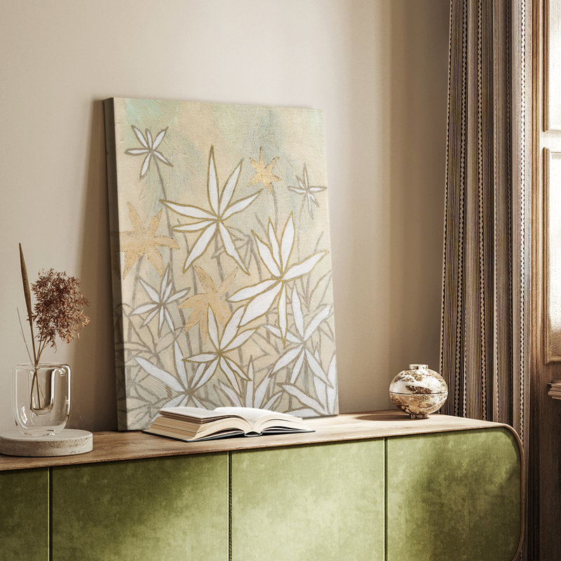 Décoration florale embellie Starburst I - galerie sur mesure, H 48 po x l 32 po
