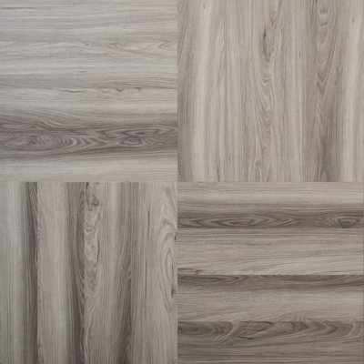 Carreau de sol en vinyle mat luxueux 6 po x 24 po Montrel (16 pieds carrés / caisse)