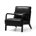 Black Faux Leather
