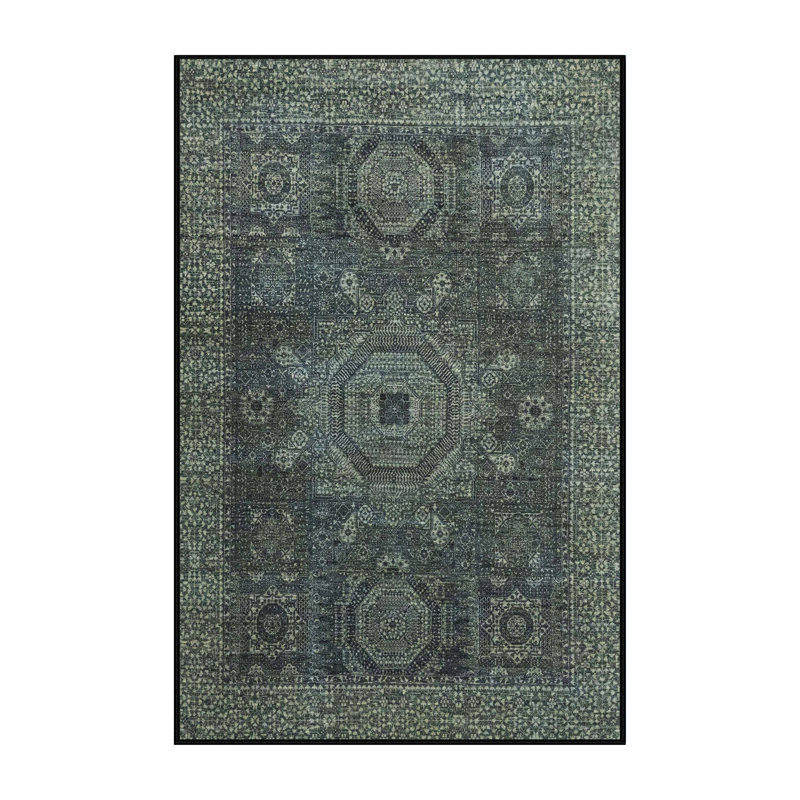 Abstract Indoor Rug, Rectangle 8' x 10'
