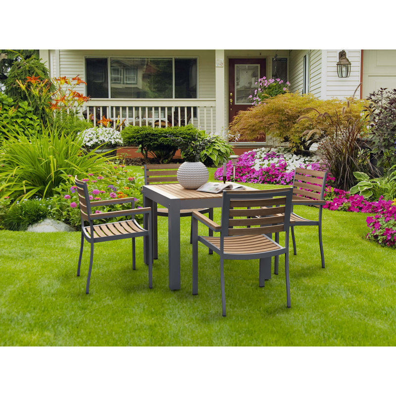 SEVILLE STACKING ARMCHAIR (4 PCS)