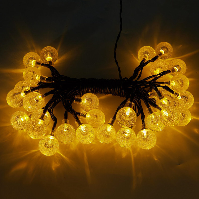 118.12'' Solar Twinkle String Lights