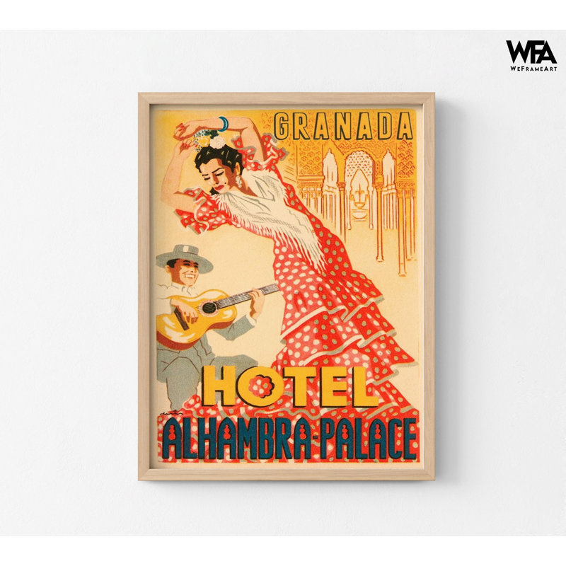 Flamenco Studio décorations, art mural Studio de danse, professeur d'espagnol, cadeau de classe pour danseuse de flamenco, Espagne Airbnb Decor