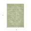 Tapis oriental lavable intérieur ivoire 8 pi x 10 pi
