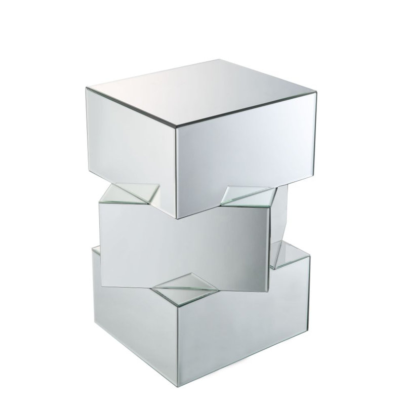 End Table Mirror, MDF Mirrored