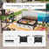 Alphamarts 3 - Burner Countertop Liquid Propane Gas Grill