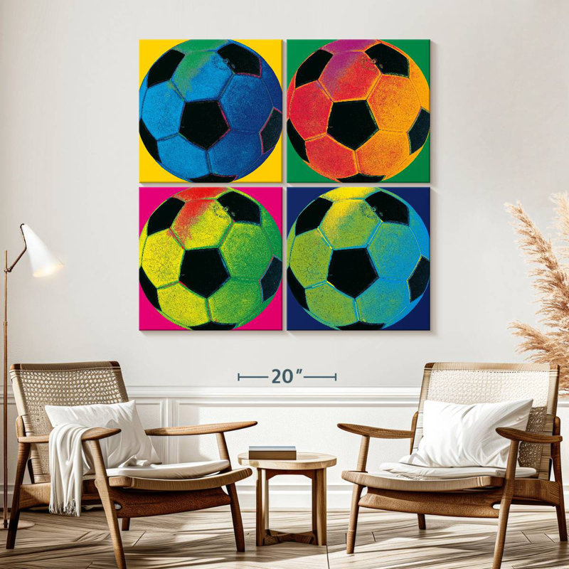 Ballon de football Sireci, H 57 po x l 57 po