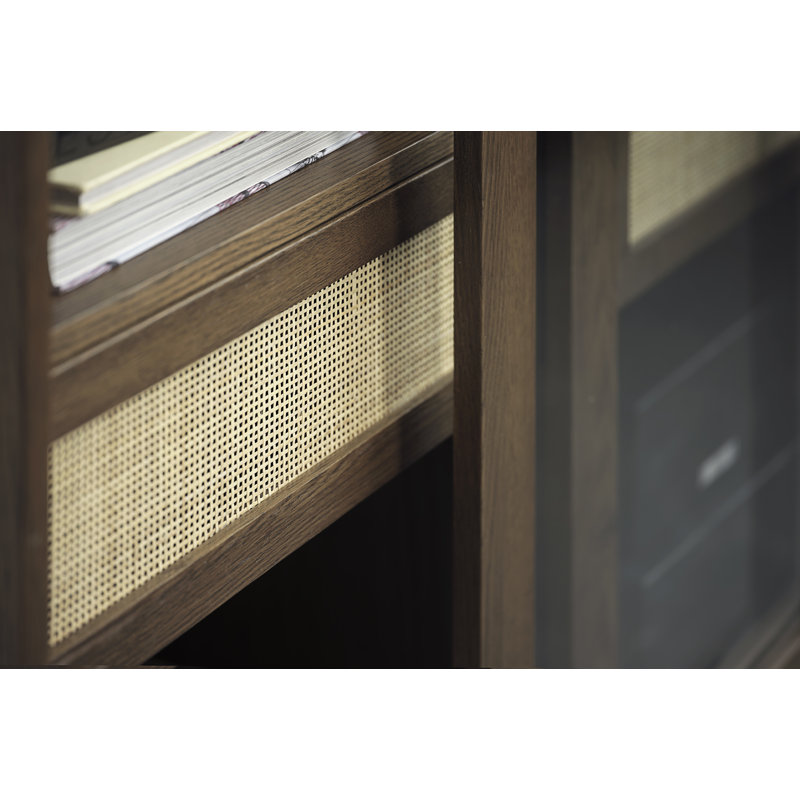 Johanna Dining Cabinet, Smoked Oak