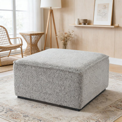 Square Upholstered Ottoman