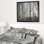 «Landscape Dark Morning in Forest Panorama», reproduction de photo