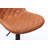 Laini Swivel Upholstered Adjustable Height Counter Stool with Metal Frame-213705863