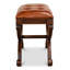 Empire Leather Accent Stool