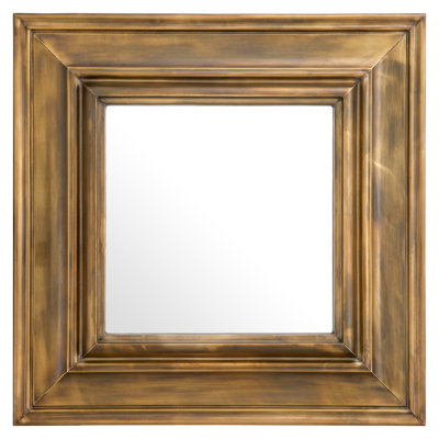 Mirror Sanoma Xl Vintage Brass Finish