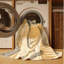 Tapis beige lavable à la machine Pelico-1876136265