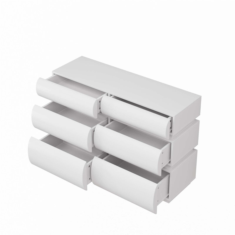 Commode pour chambre à coucher, Blanc