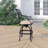 Lebanon Metal Outdoor Stool with Cushion