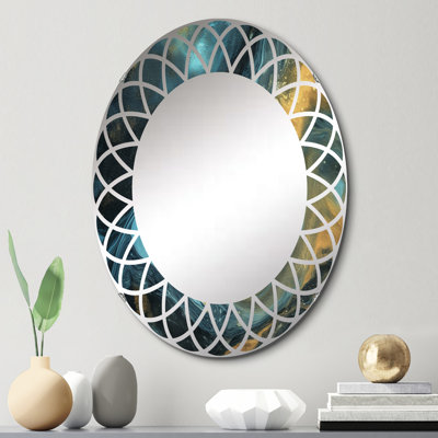 Zager - Miroir mural moderne ovale