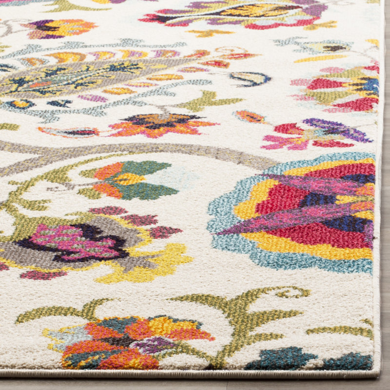 Tapis rose Bungalow Bungalow, Rectangle 6 pi 7 po x 9 pi 2 po