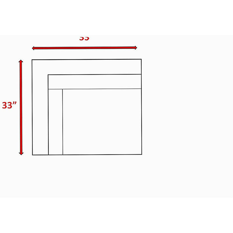 Canapé modulaire en osier Minnesota - brun
