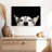 Peeking Siberian Husky-107504624