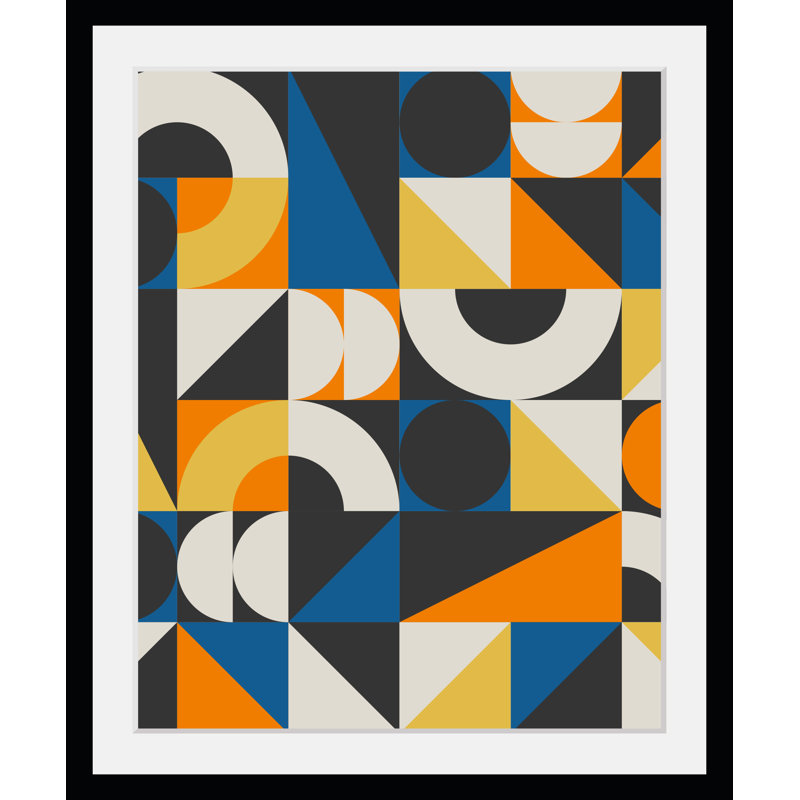 Pattern - Single Picture Frame Print, 40 cm H x 30 cm W
