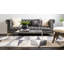 Tapis gris à motif géométrique Mitzy-600008833
