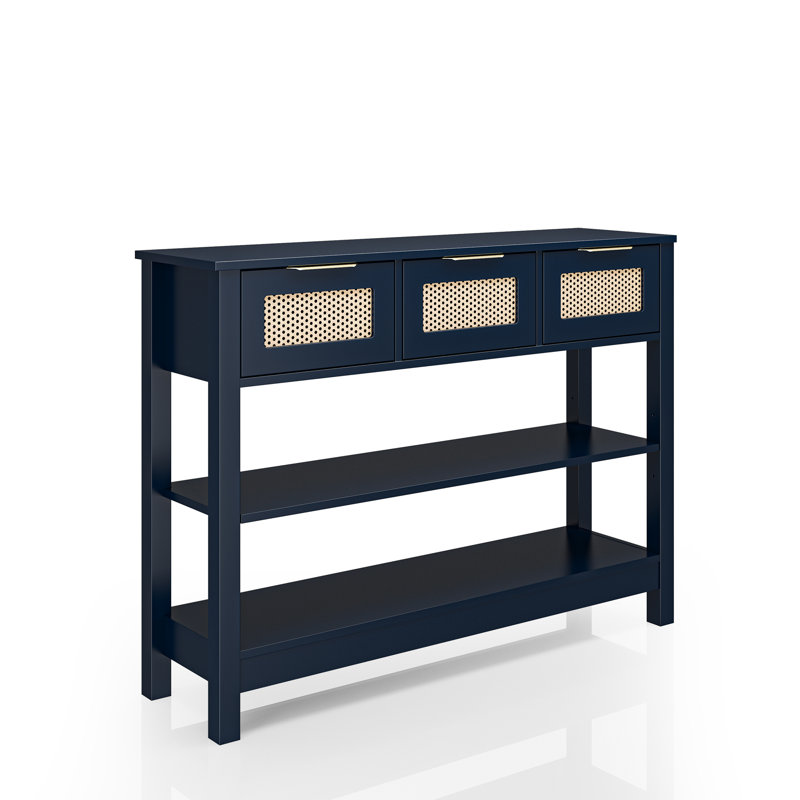 43.3'' Console Table, Navy