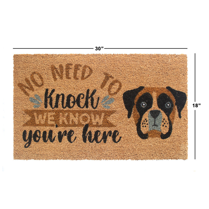 Tapis antidérapant Grimmage 30 po x 18 po