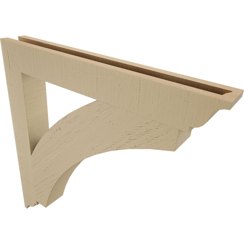 Support en bois de cèdre brut Thorton, H 28 po x l 3,5 po x P 28 po