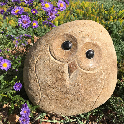 Stone Age Creations 12" Boulder Owl Annakaren