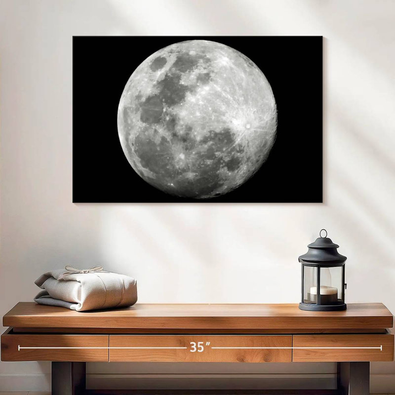 Oberle Simple Moon, 16" H x 24" W