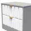 Besian 58cm W Manufactured Wood Bedside Table-756630811