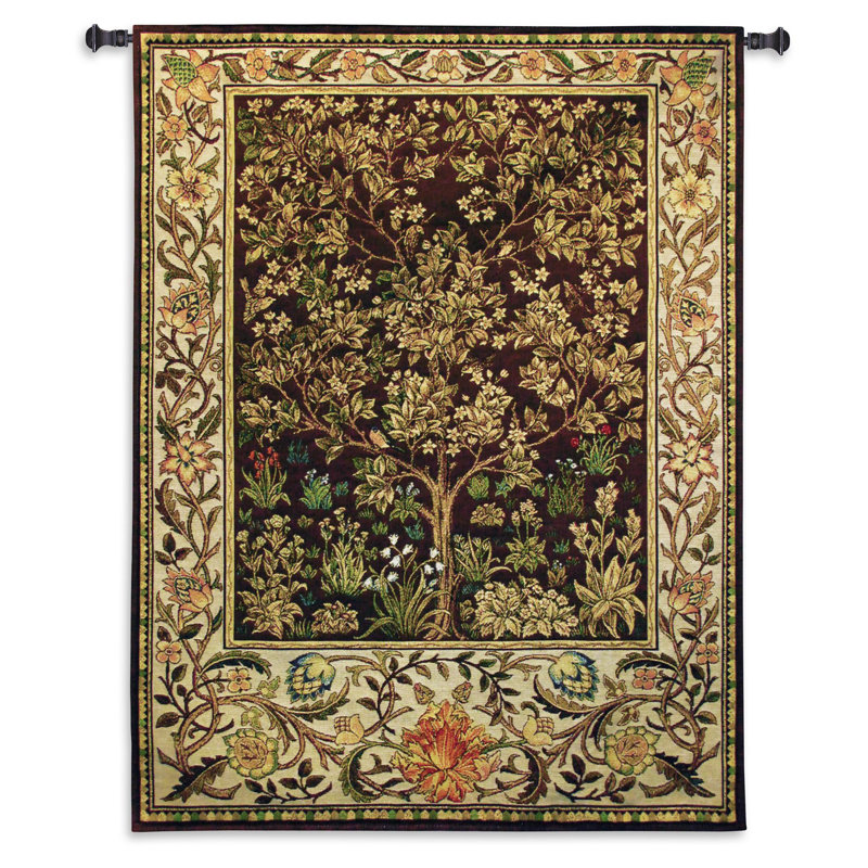 Tapestry, 79" H x 53" W