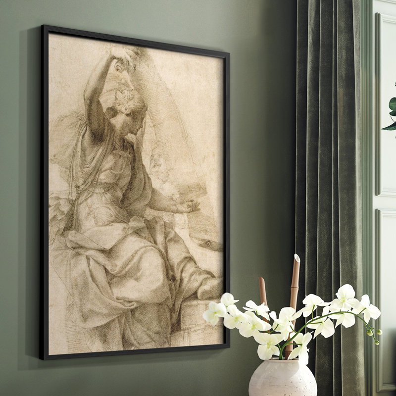 " Vintage Sketch CXII ", Black, 14" H x 11" W